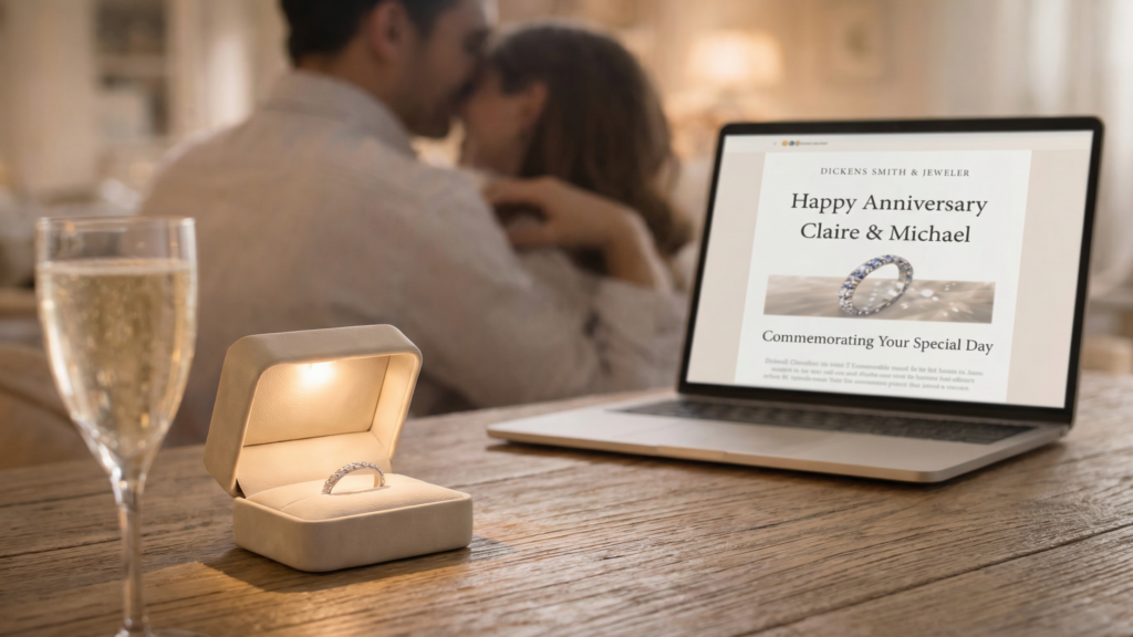 A data visualization chart showing the ROI and conversion lift achieved by implementing data-driven digital marketing strategies for luxury brands.